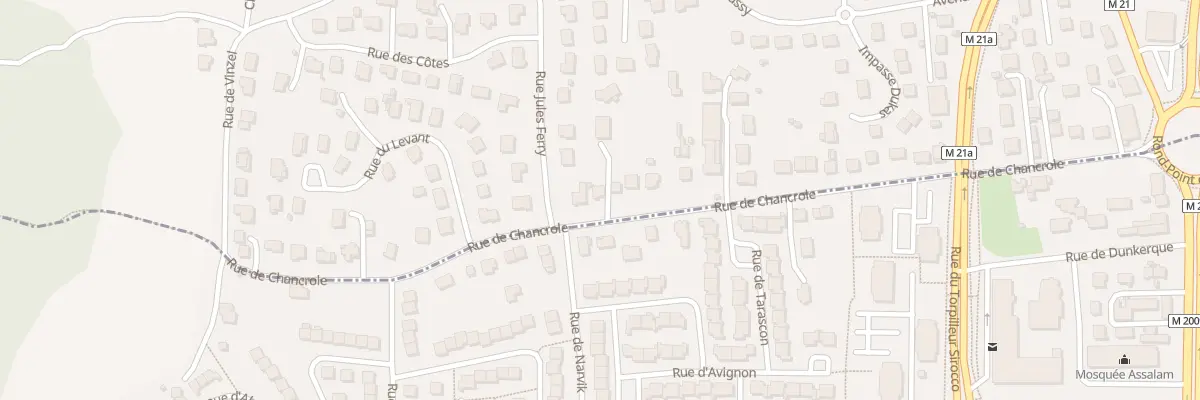 Plan du 54B Rue de Chancrole à Cébazat