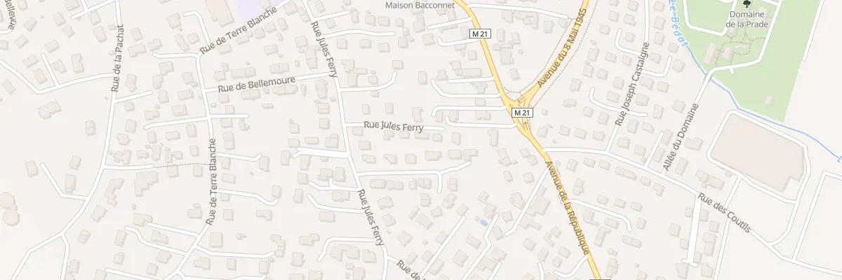 Plan du 49 Rue Jules Ferry à Cébazat