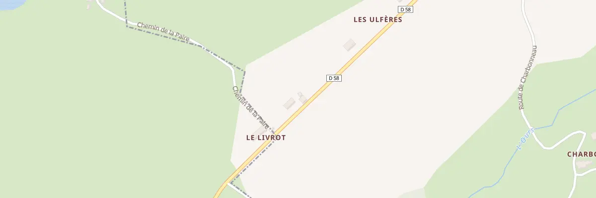 Plan du 5079 Les Ulferes à Autry-Issards