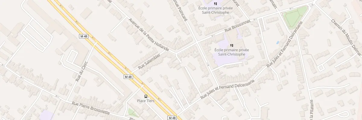 Plan du 88 Rue de la Petite Hollande à Marcq-en-Barœul