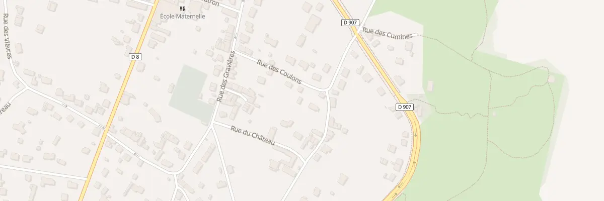 Plan du 132 Rue des Coulons à Pougues-les-Eaux