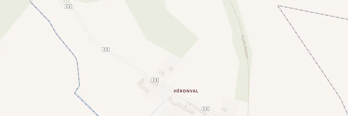 Plan du 430 Rue d’Heronval à Mondescourt