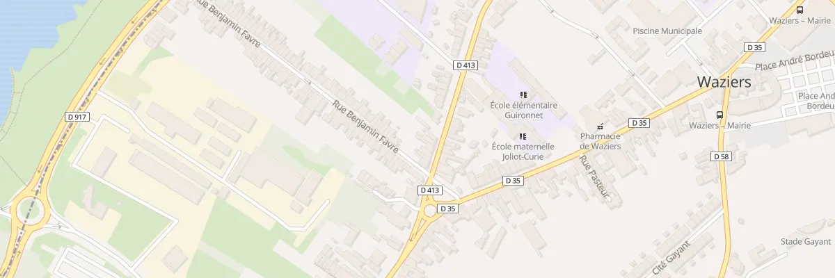 Plan du 108 Rue des Freres Martel à Waziers