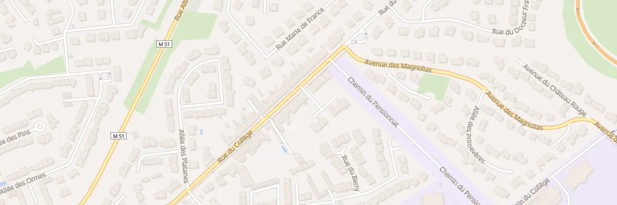 Plan du 154 Rue du Collège à Marcq-en-Barœul