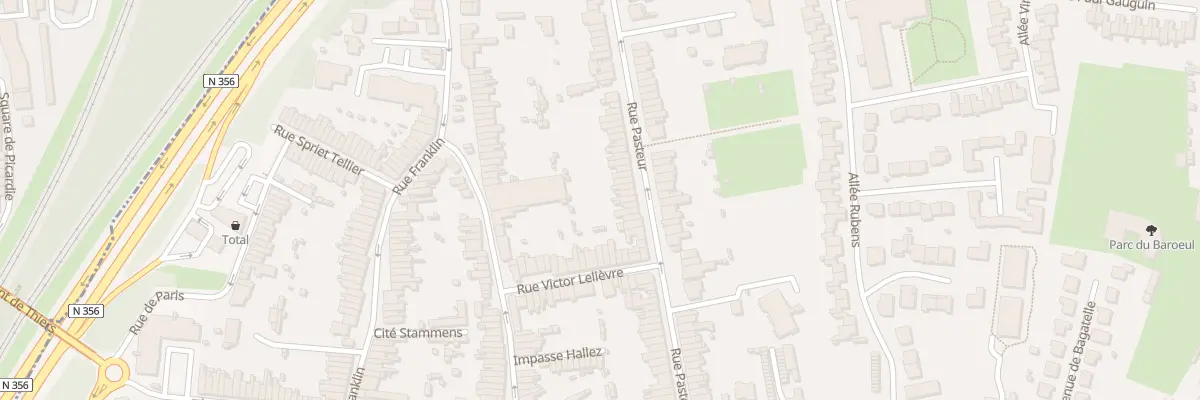 Plan du 61 Rue Pasteur à Mons-en-Barœul