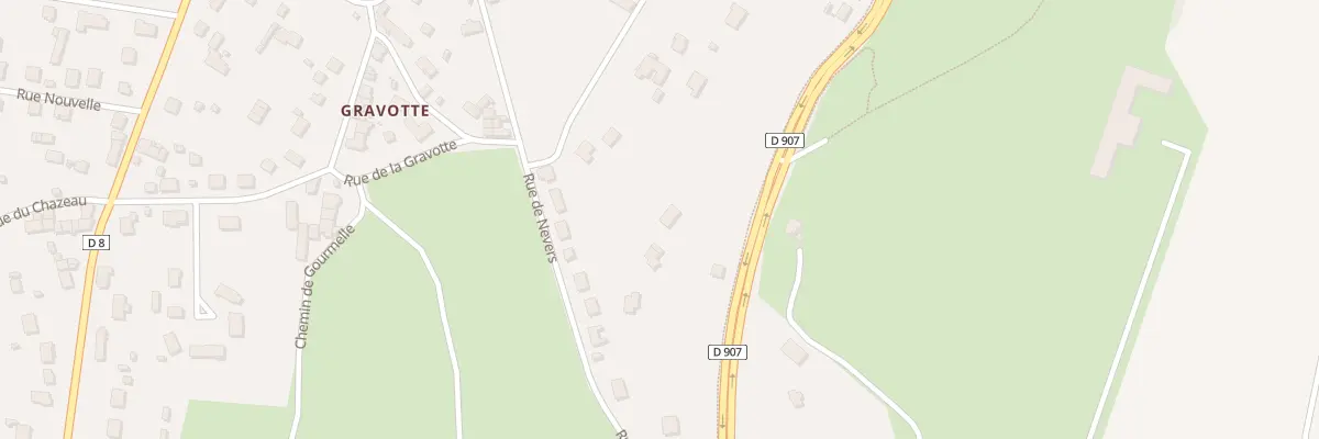 Plan du 351 Rue du Crot Galop à Pougues-les-Eaux