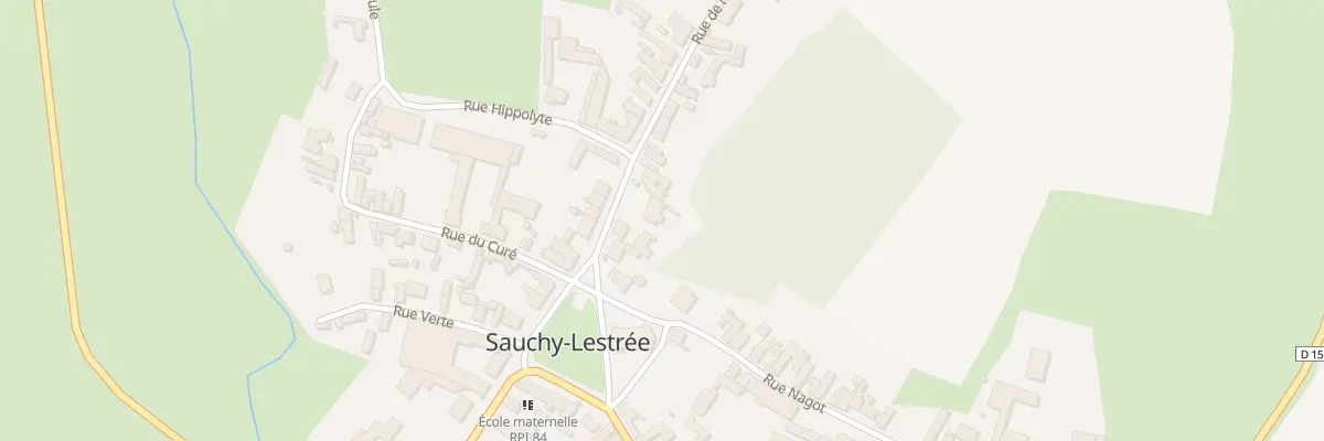 Plan du 8 Rue de l’Arbre à Sauchy-Lestrée