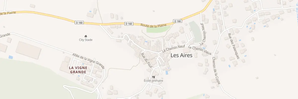 Plan du 1 Pl Mourcairol aux Aires