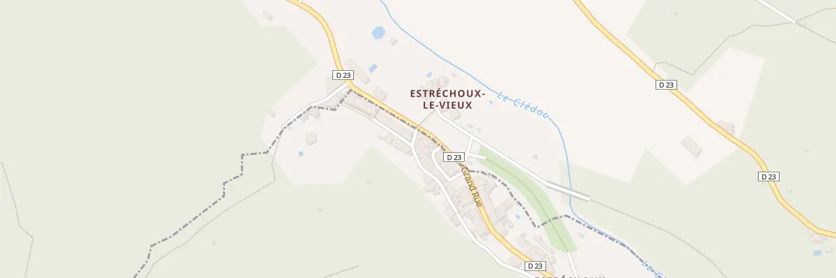 Plan du 1 Rue des 4 Ponts à Saint-Étienne-Estréchoux