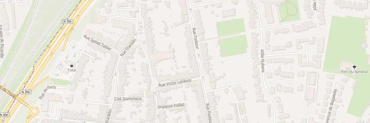Plan du 57 Rue Pasteur à Mons-en-Barœul