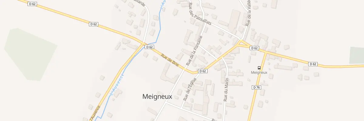 Plan du 18 Rue de Brie à Meigneux