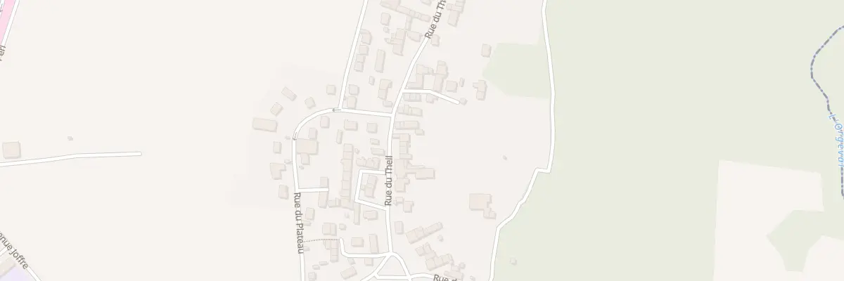 Plan du 50 Rue du Theil à Coulommiers