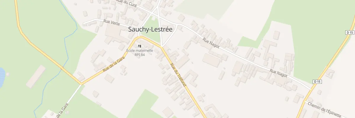 Plan du 5 Rue du Tréfond à Sauchy-Lestrée