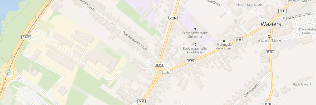 Plan du 112 Rue des Freres Martel à Waziers