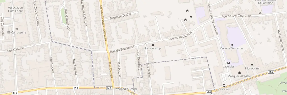 Plan du 71 Rue du Becquerel à Mons-en-Barœul