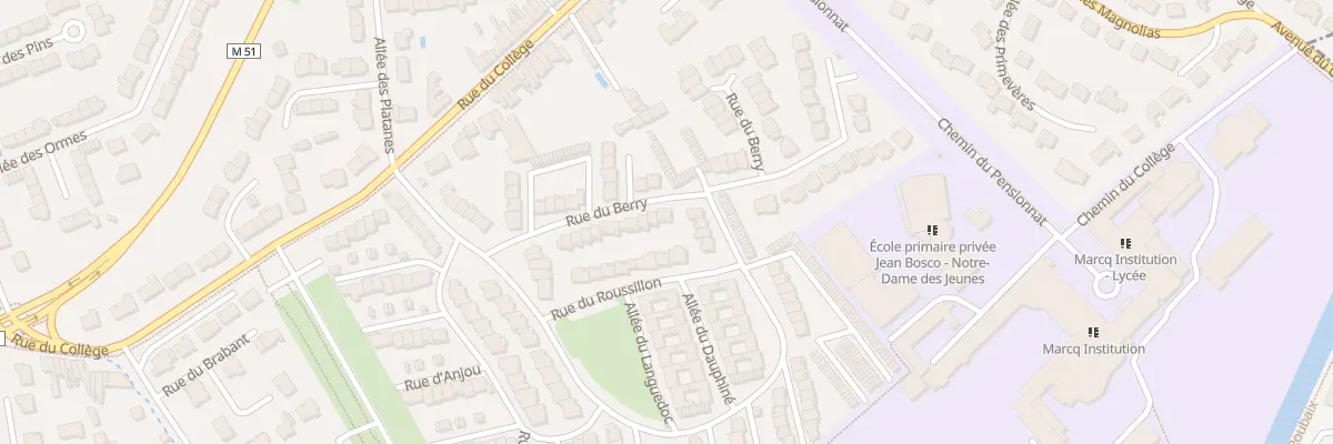 Plan du 35 Rue de Champagne à Marcq-en-Barœul