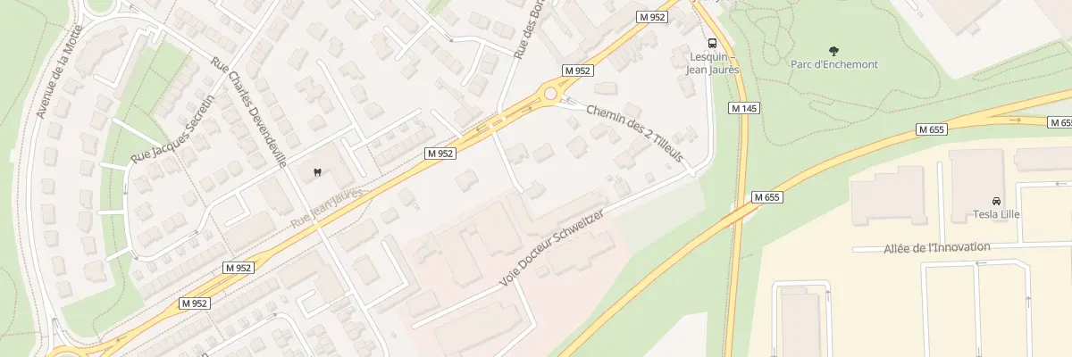 Plan du 71B Rue Jean Jaurès à Lesquin