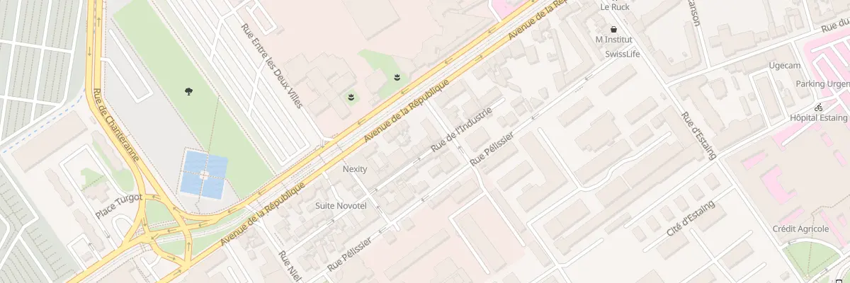 Plan du 27 Rue de l’Industrie à Clermont-Ferrand