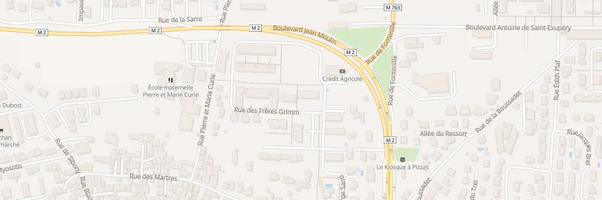 Plan du 2 Rue des Frères Grimm à Cébazat