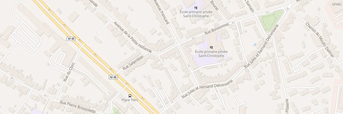 Plan du 96 Rue de la Petite Hollande à Marcq-en-Barœul