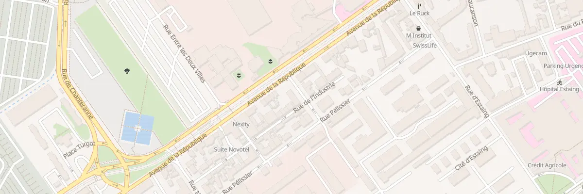 Plan du 1B Rue d’Effiat à Clermont-Ferrand