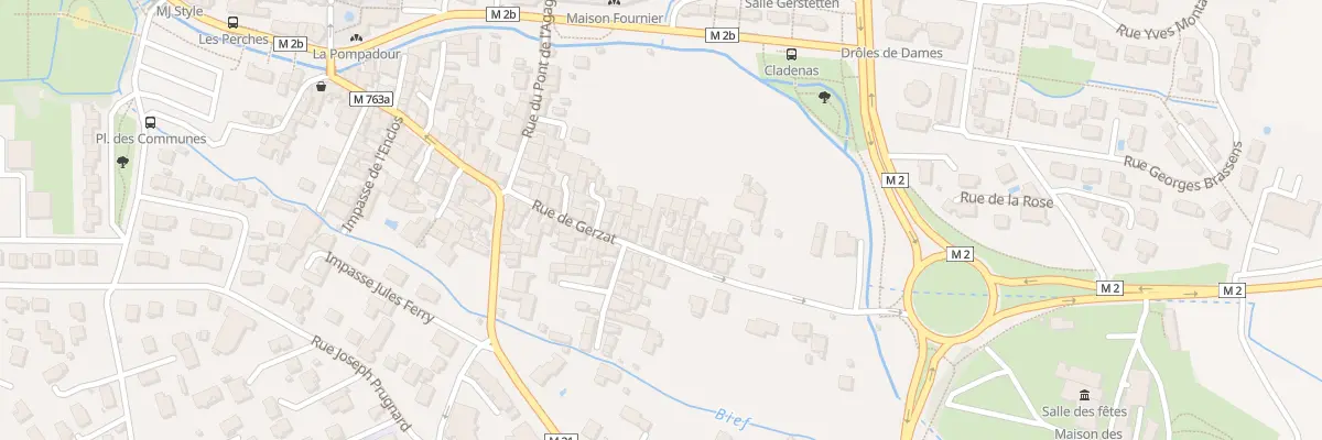 Plan du 27 Rue de Gerzat à Cébazat
