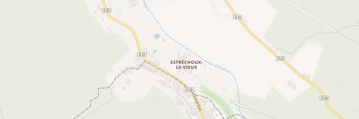 Plan du 14 Rue Estrechoux le Vieux à Graissessac