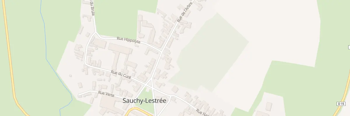 Plan du 14 Rue de l’Arbre à Sauchy-Lestrée