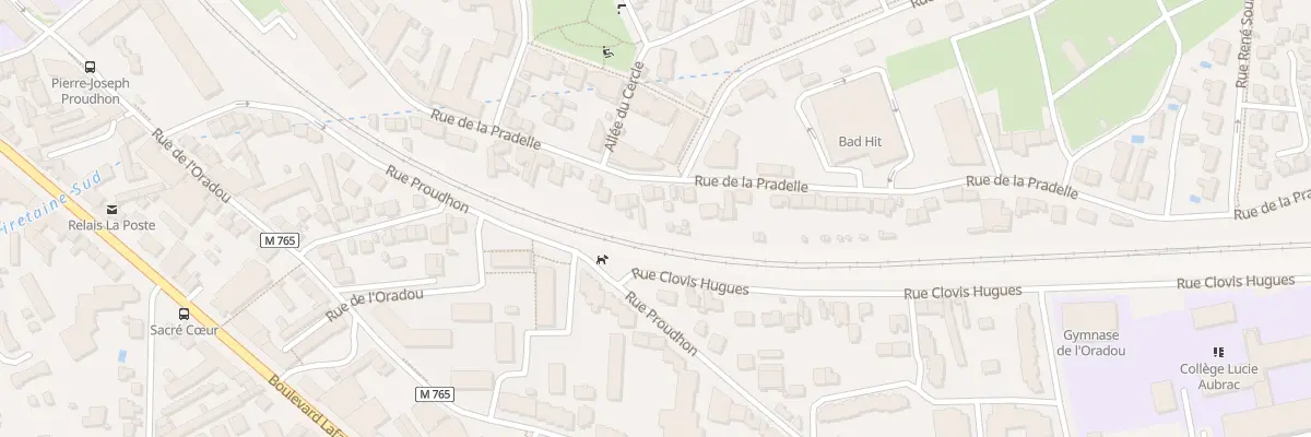 Plan du 82 Rue de la Pradelle à Clermont-Ferrand