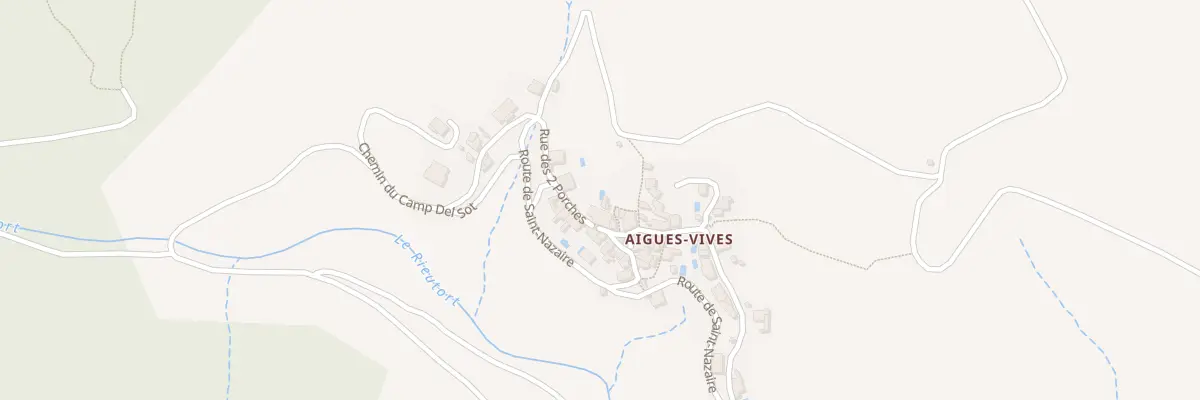 Plan du 3 Rue La Calade Aigues Vives à Cabrerolles