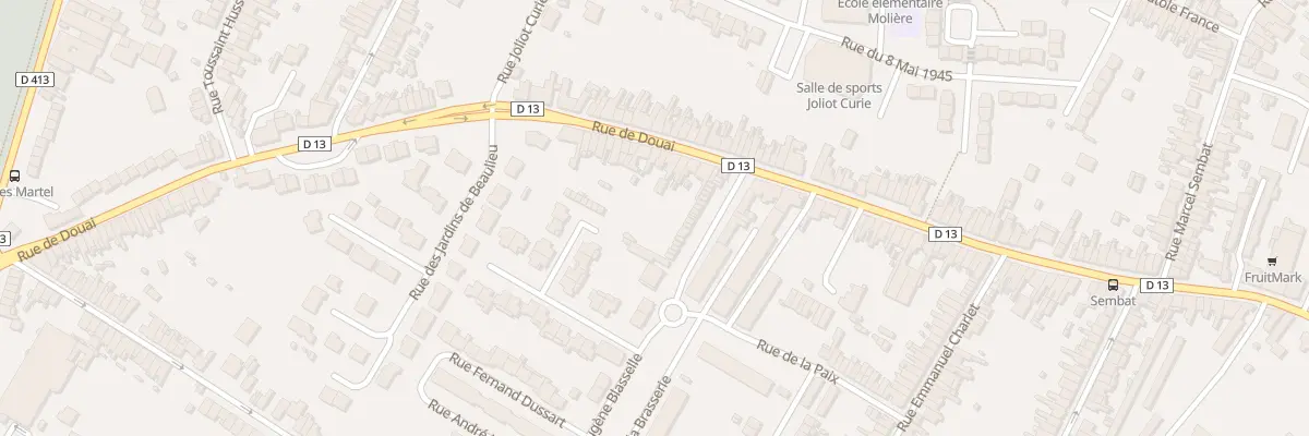 Plan du 567 Rue de Douai à Sin-le-Noble