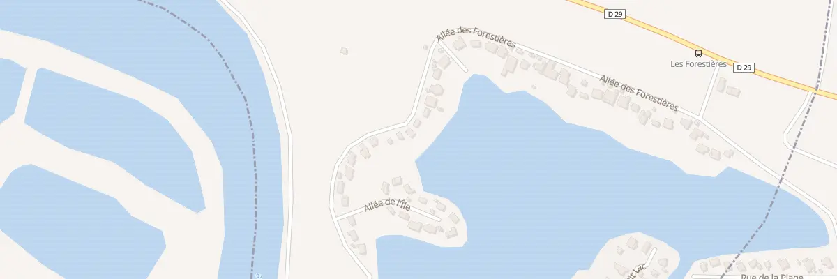 Plan du 51 All des Forestieres à Misy-sur-Yonne