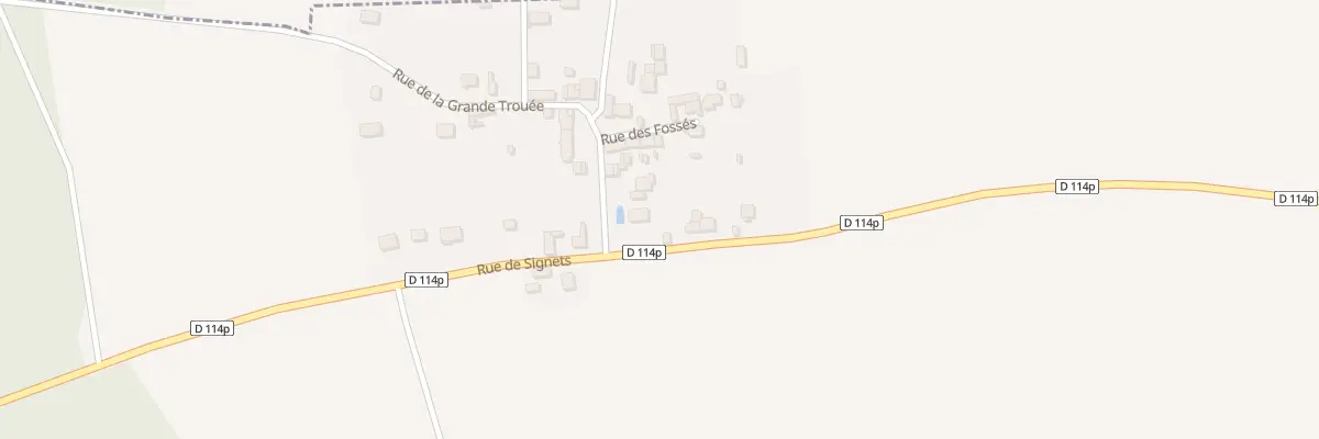 Plan du 14 Rue de Signets les Corbiers à Jouarre