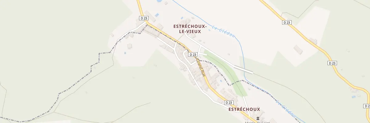 Plan du 13 Rue des 4 Ponts à Saint-Étienne-Estréchoux
