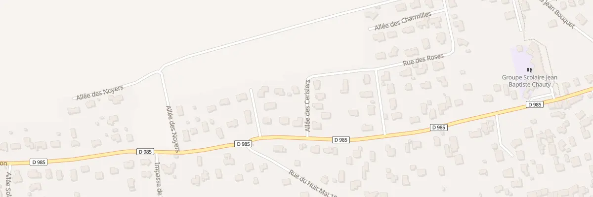 Plan du 6 All des Cerisiers à Saint-Bonnet-près-Riom