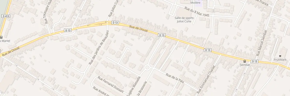 Plan du 565 Rue de Douai à Sin-le-Noble
