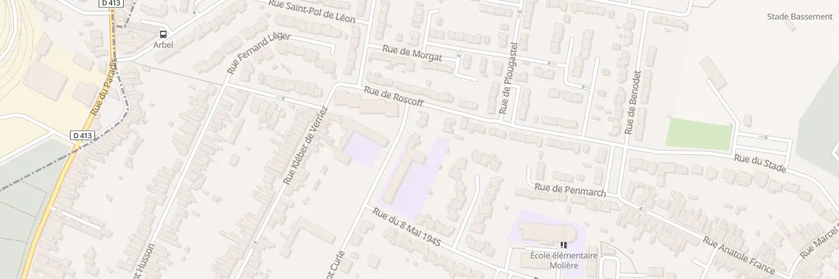 Plan du 226 Rue Joliot Curie à Sin-le-Noble