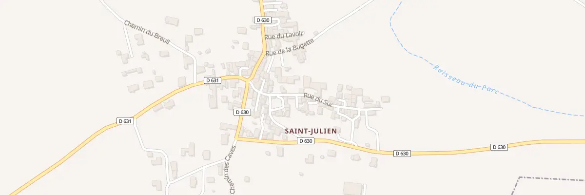 Plan du 8 Rue du Suc (St Julien) à Montaigut-le-Blanc