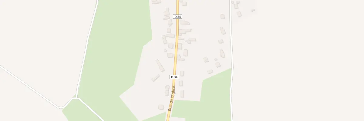 Plan du 23 Rue de l’Eglise à Beauvois-en-Vermandois