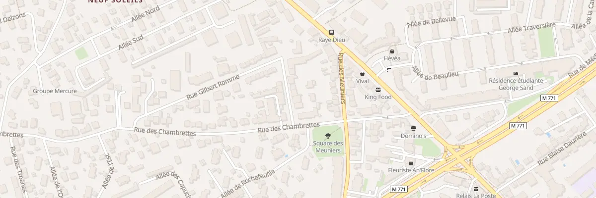 Plan du 53 Rue Gilbert Romme à Clermont-Ferrand