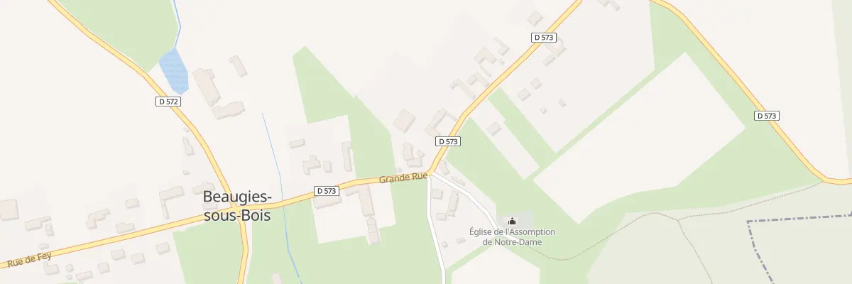 Plan du 243 Gr Grande Rue à Beaugies-sous-Bois