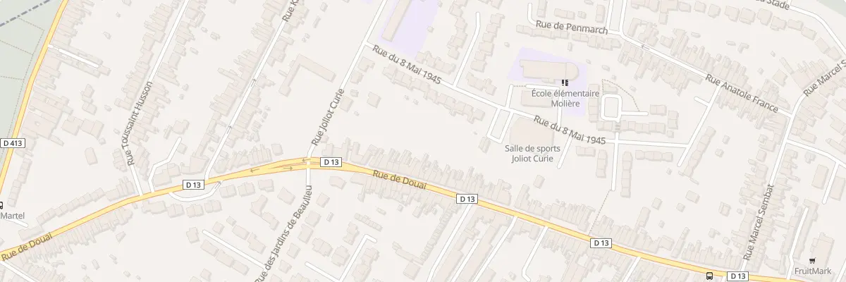 Plan du 614 Rue de Douai à Sin-le-Noble