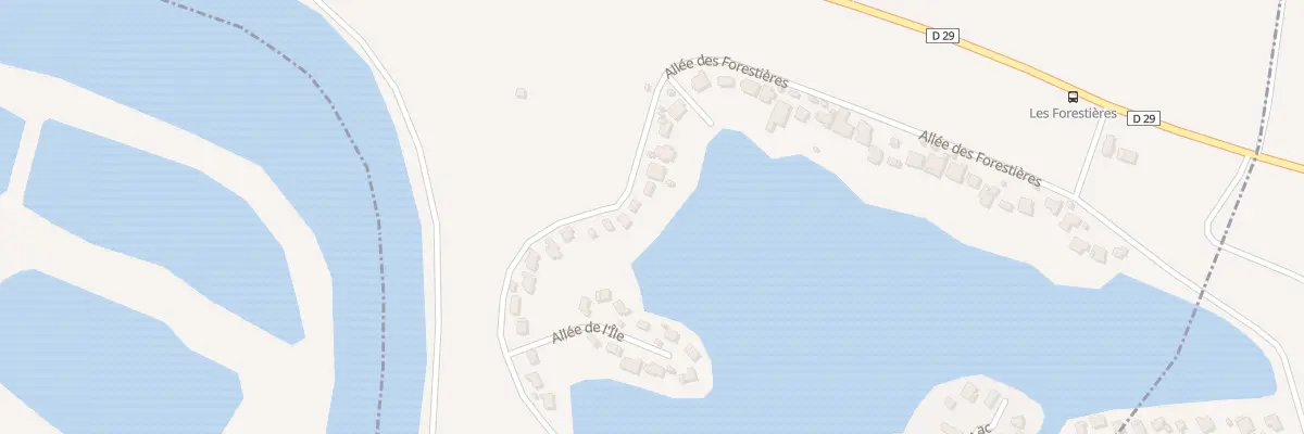 Plan du 49 All des Forestieres à Misy-sur-Yonne