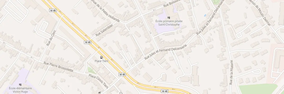 Plan du 116 Rue Jules Delcenserie à Marcq-en-Barœul