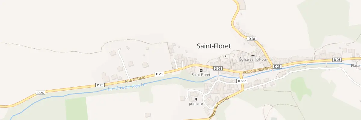 Plan du 9002 Pl du Vernat à Saint-Floret