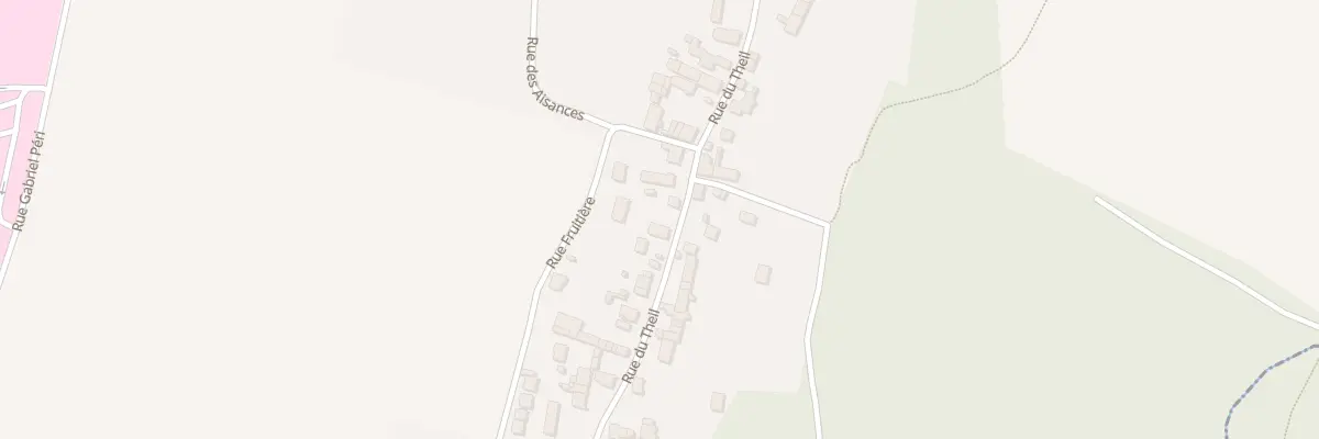 Plan du 59 Rue du Theil à Coulommiers