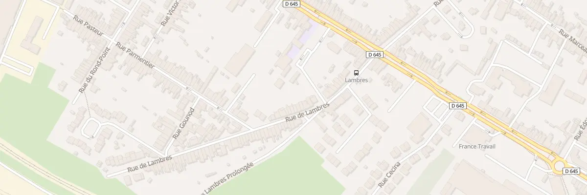 Plan du 152 Rue de Lambres à Sin-le-Noble