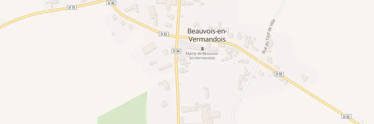 Plan du 3 Rue de l’Eglise à Beauvois-en-Vermandois