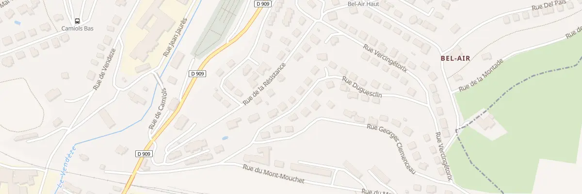 Plan du 5 Rue Duguesclin à Saint-Flour