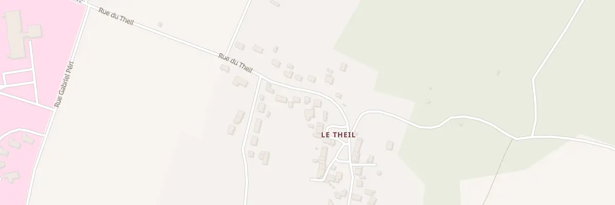 Plan du 115 Rue du Theil à Coulommiers